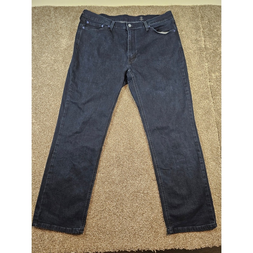 Levis 541 Athletic Taper Jeans Mens 40x32 Navy All Seasons Tech Dark‎ Wash Denim